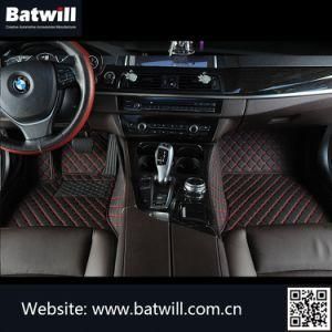 Odorless 3D Fully Covered PU Leather Car Floor Mats Handmade