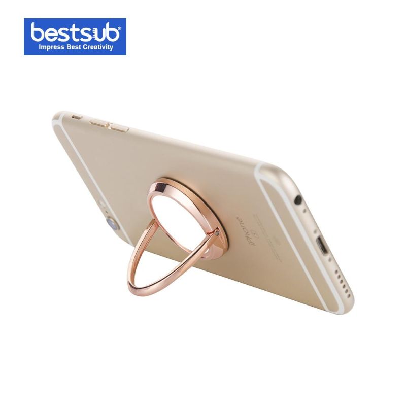 Rotating Mobile Phone Ring Holder (Rose Gold)