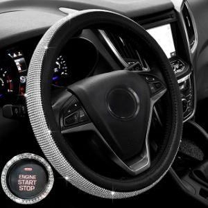 Bling Diamond Crystal Car Steering Wheel Cover