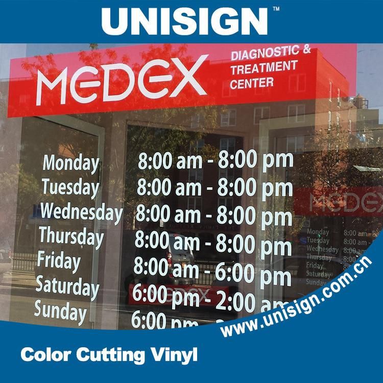 Factory Price Customized Color Vinyl Sticker Self Adhesive
