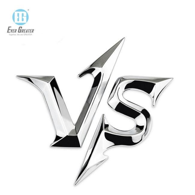 High Quality Chrome Badge Sticker Emblems