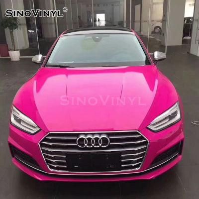SINOVINYL Highest Quality Gloss Vinyl Wrap Glossy Crystal Auto Car Body Wrap Vinyl Film