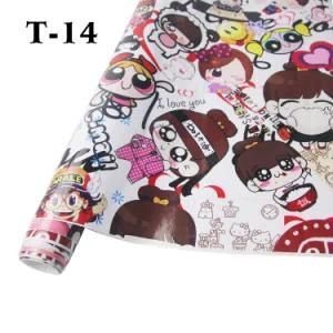1.52X30m Car Body Wrap Sticker Bomb Decal Sheet Graffiti Film Cartoon Vinyl