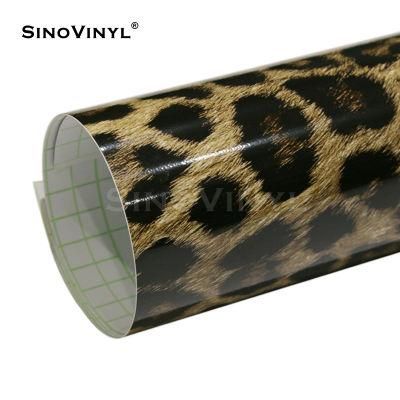 SINOVINYL Hot Selling Car Body Design Sticker Vehicle Vinyl Wrap Roll Animal Film For Car