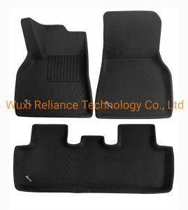 Customized 3D XPE All-Weather Car Floor Mats (3PCS) for Tesla Model 3 Model Y