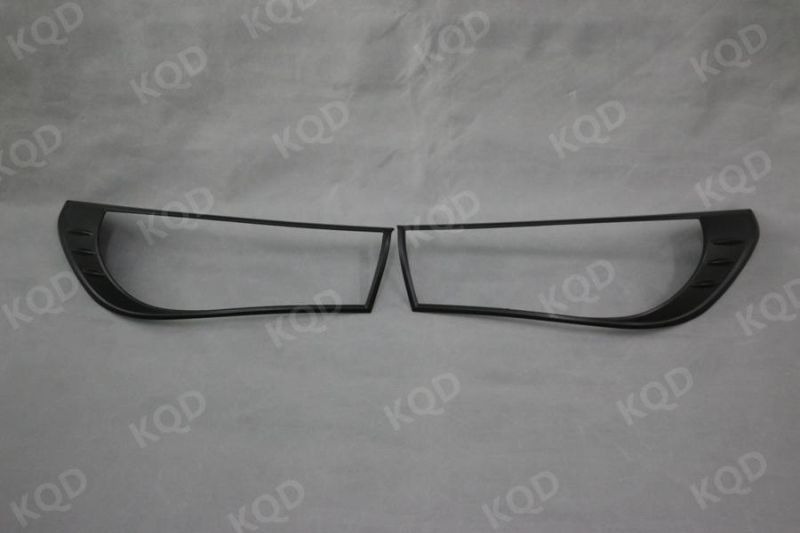 ABS Black Lamp Light Cover for Hilux Revo