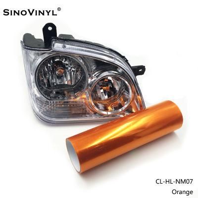SINOVINYL 0.3x9M Matte Black Self Adhesive Vinyl Sticker Auto Light Color Change Car Headlight Taillight Tint Film