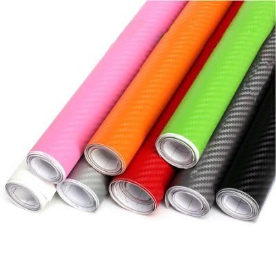 Jutu Self Adhesive 3D Carbon Fiber Vinyl Car Adhesive Sticker with Long Life Time