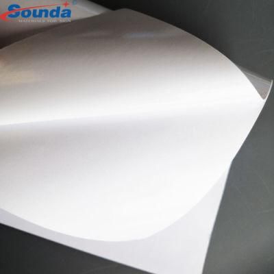 Strong Glue High Tack Poster Advertising Material Self Adhesive Vinyl