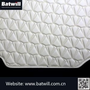 Diamond Design 5D PVC Car Floor Mats in Beige and Beige Stitch for All Toyota Cars