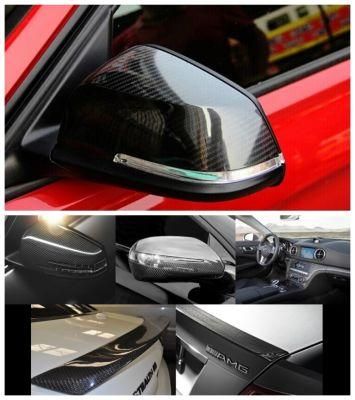 Anolly High Glossy Black 5D 6D Carbon Fiber Car Wraps