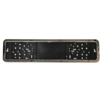 Euro Standard Custom Metal Car License Plate Frame