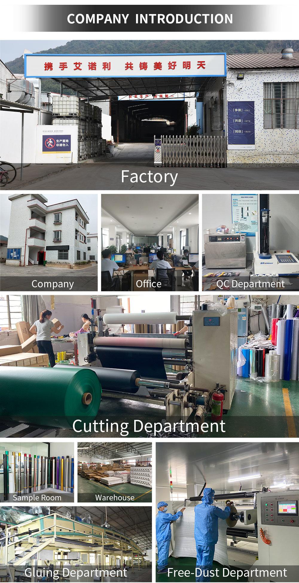 Factory Price Air Bubble Free 2D Carbon Fiber Film Roll Self Adhesive Vinyl Sticker Wrap Film