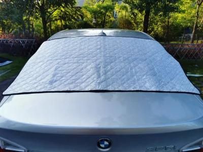 Waterproof Car Cover Breathable Half Top Windscreen Anti UV Snow Dust Sun Shade Protection Snow Protector