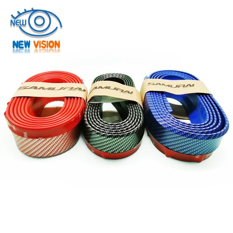 Durable Auto Front Bumper Lip Protector Rubber Protective Strips