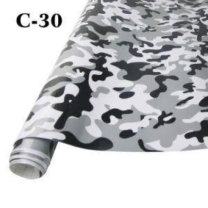1.52X30m Adhesive Vinyl Wrap Design Sticker Bomb Camouflage Vinyl Film