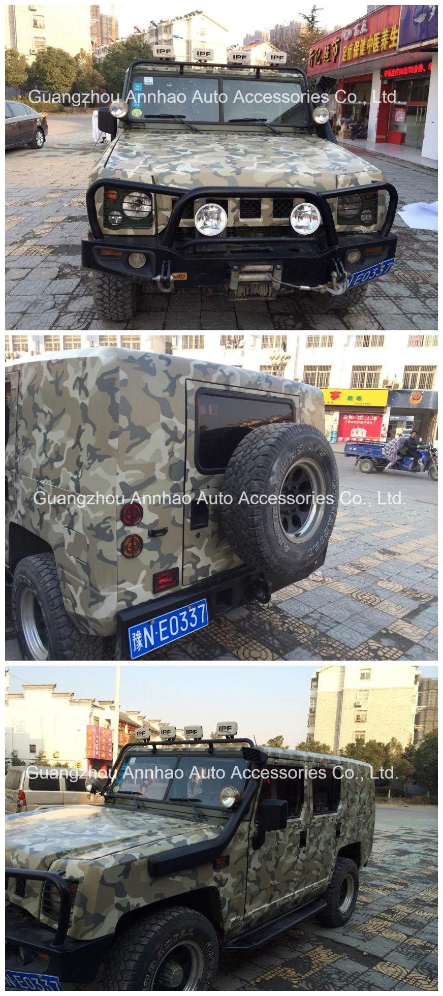 1.52*28m Size Camo Car Wrap Camouflage Vinyl Foil with Bubble Free
