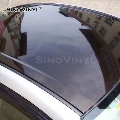 SINOVINYL Wholesale Protection Film Gloss Black Panoramic Sunroof Film Car Roof Vinyl Wrap