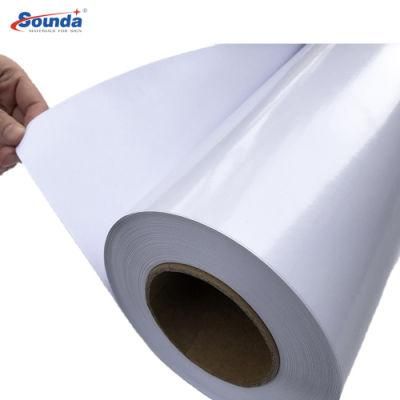 White Matt Removable Self Adhesive Vinyl