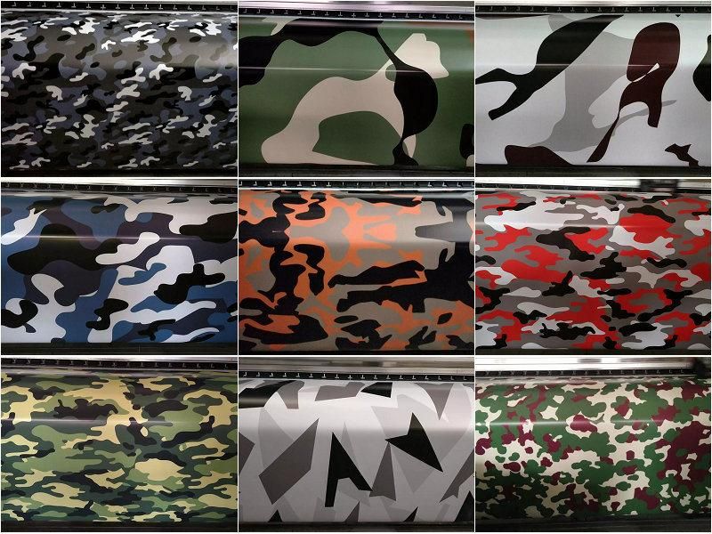 More Than 500 Design for Option Camouflage Camo Vinyl Car Wrap