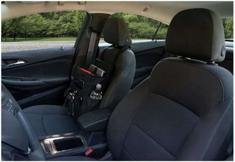 Multi-Functional Truck Front Seat Organiser Tablet Bag Car Back Seat Organizer with Adjustable Shoulder Strap