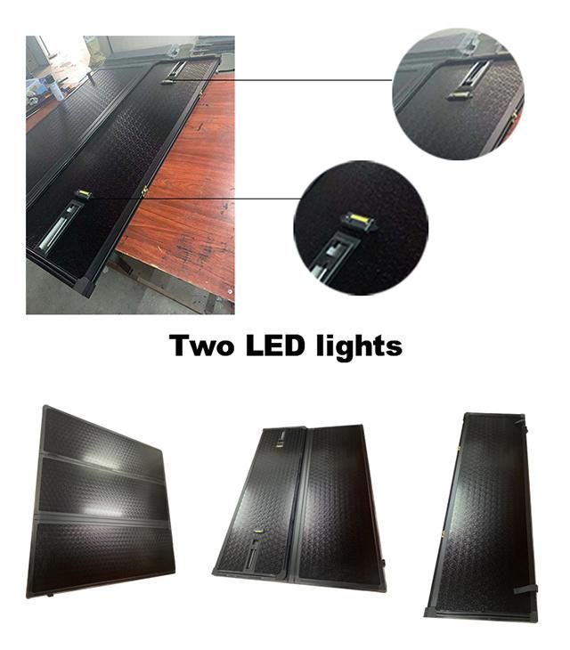 Custom Retractable Tonneau Cover Hard Tri-Fold Cover for Different Models