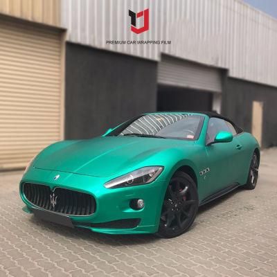 Guangzhou Factory Full Matte Chrome Car Vinyl Wrap Decoration Automobile Color Changing Film