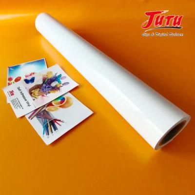 Jutu Vandal Proof Self Adhesive Film Digital Printing Vinyl with Long Life Time