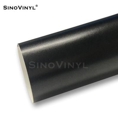 SINOVINYL Hot Selling A008 Super Satin Matte Chrome Ice Red Car Wrap Vinyl Stickers Film Car Body Film for Vehicle Phone Laptop Wrap
