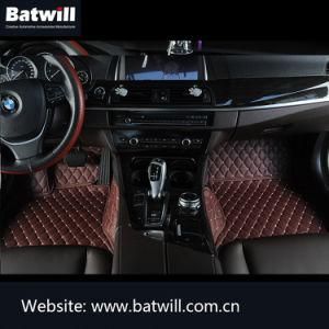Eco -Friendly Material White XPE 3D Car Floor Mats PVC Leather Car Mats