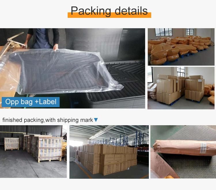 Waterproof 3D Tpo Car Trunk Mat Uesd for Honda Hrv