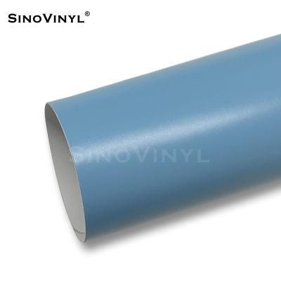 SINOVINYL Super Matte Satin Vehicle PVC Car Paint Protection Film auto covering stickers ceramic vinyl wrap car sticker
