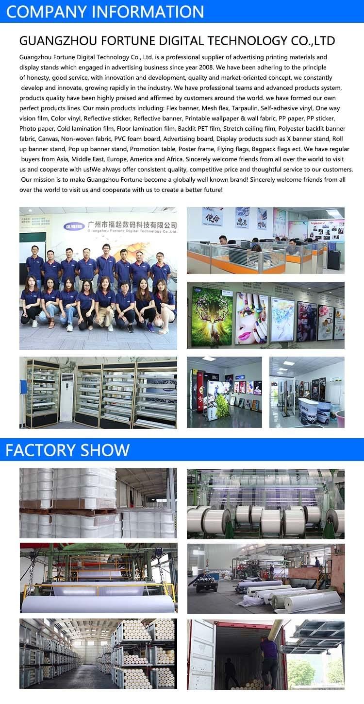 Printing Removable Vinyl Sticker Advertising Printing Material Eco Solvent Self Adhesive Materials Stickers Roll 651 Film