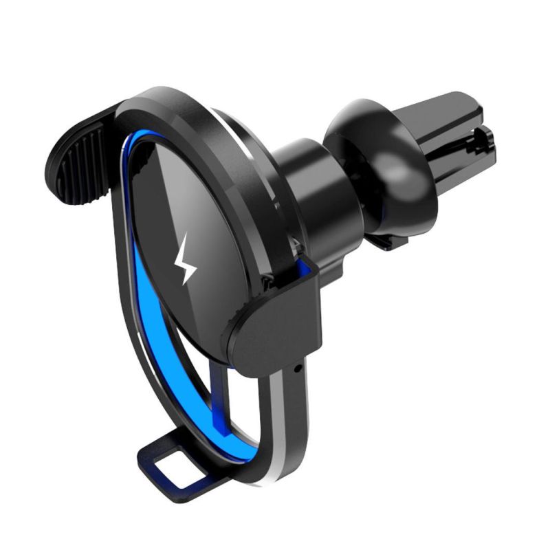 Upgraded Gradient Tempered Glass Penguin Automatic Sensor 15W Wireless Car Charger