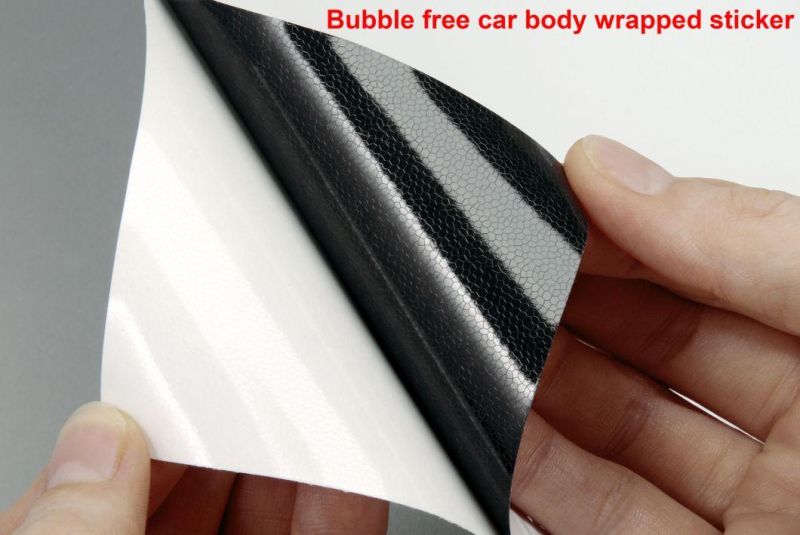 Free Samples PVC Removable Bubble Free Car Body Vinyl Sticker