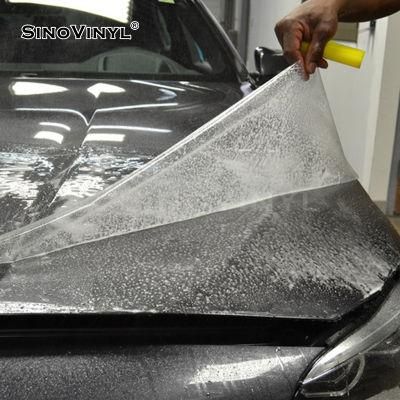 SINOVINYL Stretchable Self Healing TPU PPF Anti Scratch Car Paint Protection Vinyl Film for Car