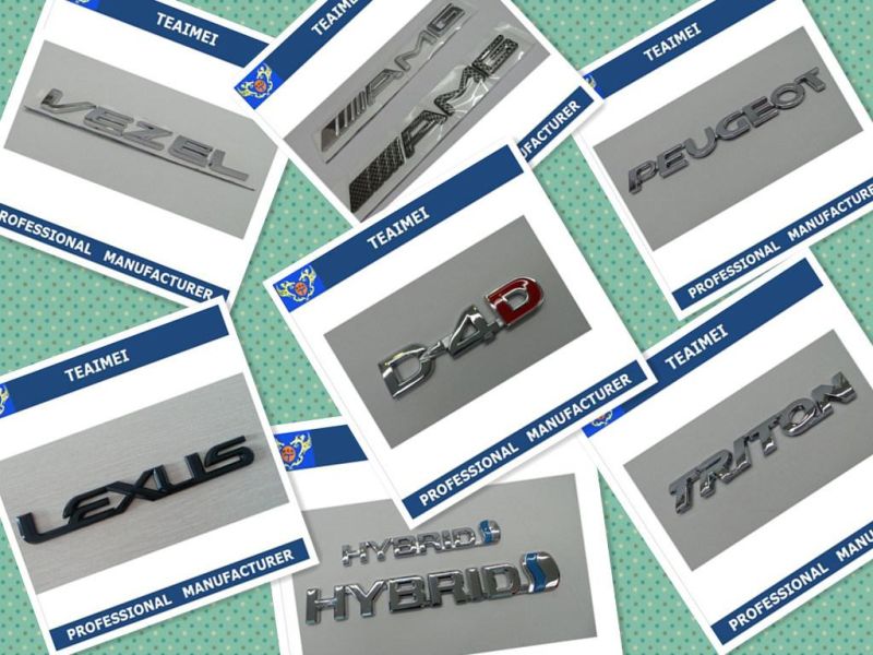 Colorful Transformers Carbon Fiber Badges Car Emblems