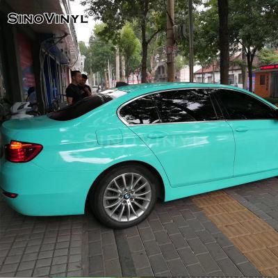 SINOVINYL OEM Supported Super Gloss Vehicle Body Wrapping Car Sticker Car Wrapping Vinyl Film