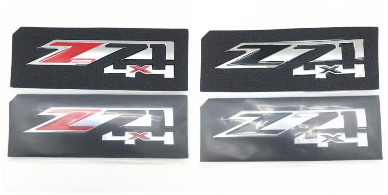 Repentigny for Chevrolet Silverado Chevy Camaro Emblem Fender Badge Decal Sticker Logo Car Accessories Car Parts Decoration ABS Plastic Emblem
