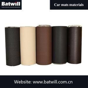 Diamond Stitch Leather Compound Raw Materials for Car Floor Mats
