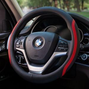Anti Slip Auto Decoration PU Leather Steering Covers Car-Styling