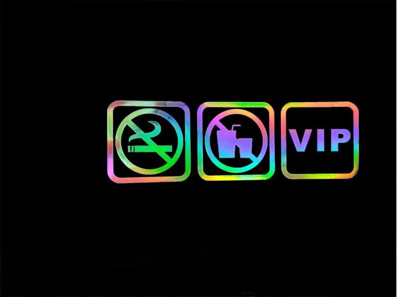 Customized Colorful Windows Decoration PVC Stickers for Car
