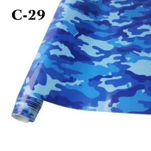 Self Adhesive Vinyl Rolls Camouflage Car Paint Protection Film