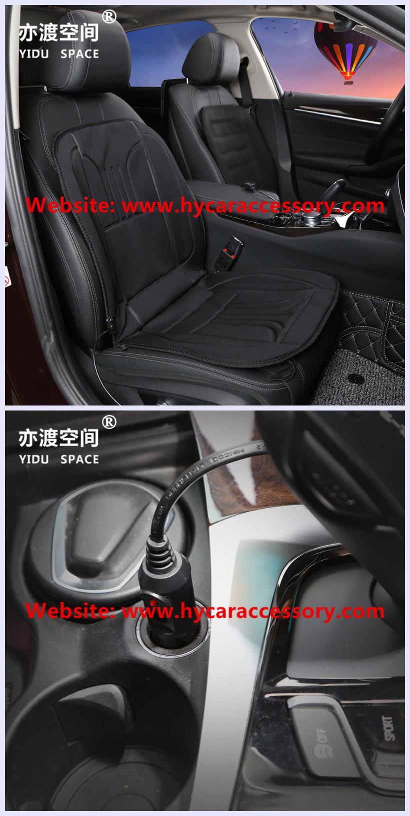 Hot Sale 12V Black Universal Warmer Heated Car Seat Cushion