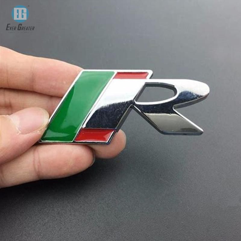 Customized Embossed Car Sticker Emblems with 3m Glue Adhesive