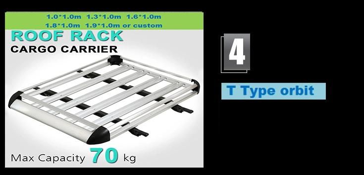 Aluminum Alloy Car Top Luggage Carrier Roof Rack Bar