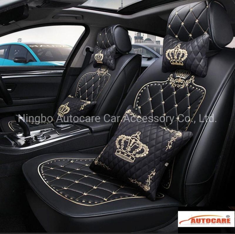 2020 Most Popular Diamond Crown VIP Car Seat Cover