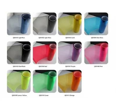 Dark Black Self Adhesive Chameleon Headlight Stylish Auto Car Stickers Headlight Protection Film Headlight Film