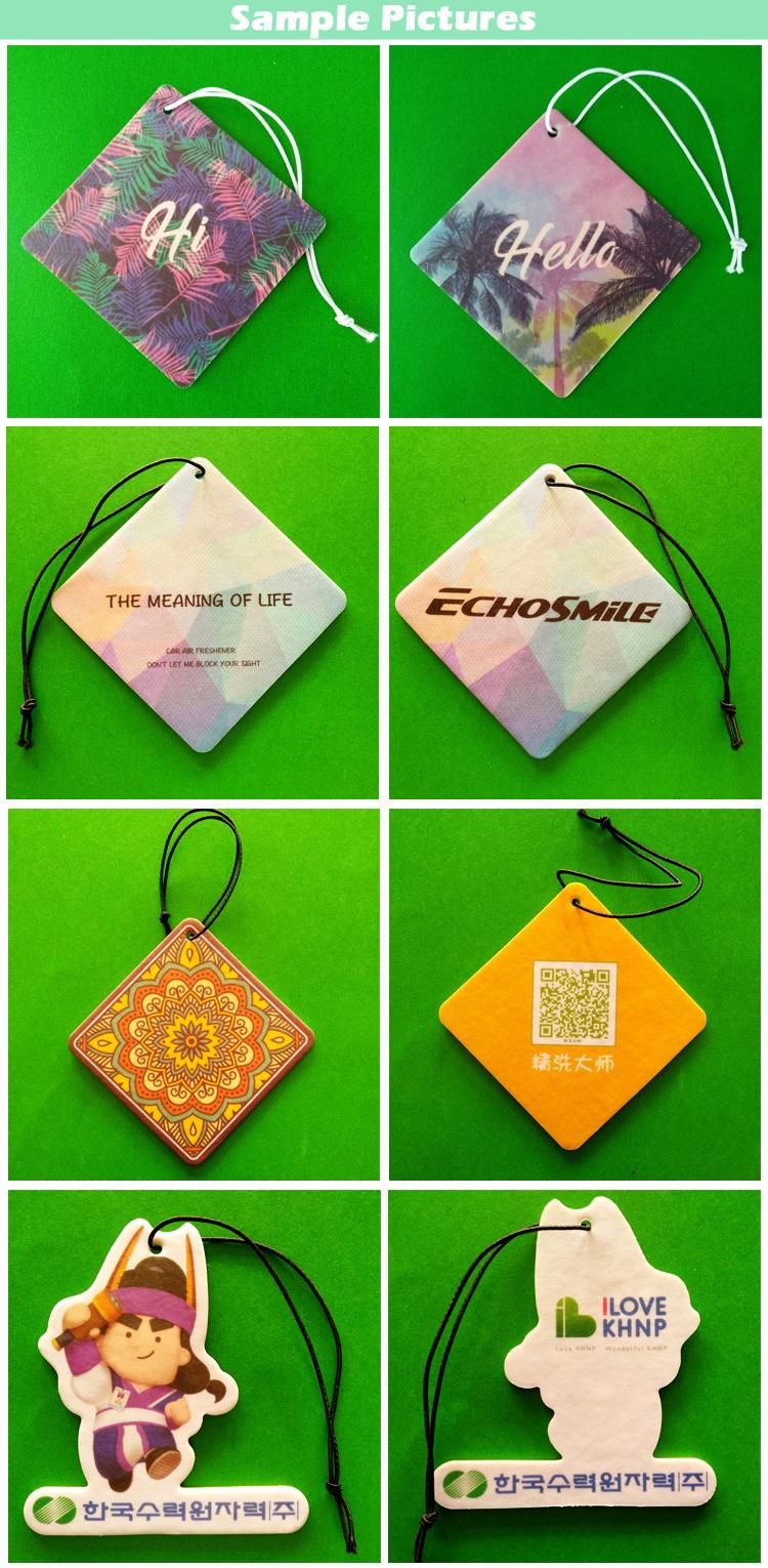 Car Perfumes Paper Air Freshener Cars Accessory
