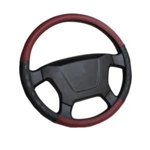 New M Size 38cm PU Leather Car Steering Wheel Cover